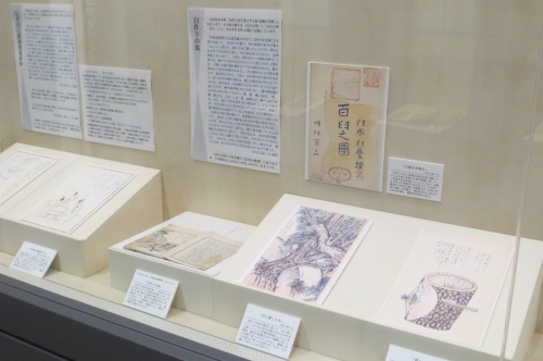 真澄臼語り　展示風景