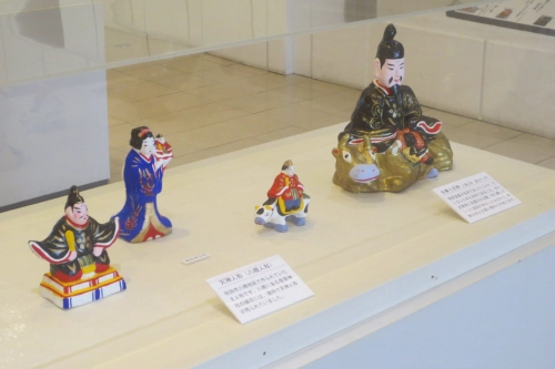 展示風景　天神人形